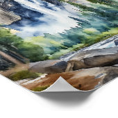 Yosemite Nationalpark California Poster (Ecke)