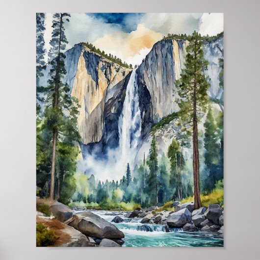 Yosemite Nationalpark California Poster (Vorne)
