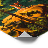 Yosemite Nationalpark California Poster (Ecke)