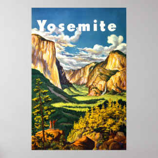 Yosemite Nationalpark California Poster