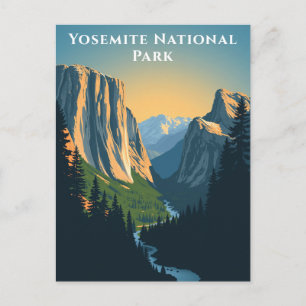 Yosemite Nationalpark California Postkarte