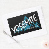 Yosemite Nationalpark California Rechteckiger Aufkleber (Umschlag)