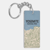 Yosemite Nationalpark California Schlüsselanhänger (Vorderseite links)