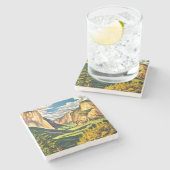 Yosemite Nationalpark California Steinuntersetzer (Seitenansicht)