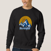 Yosemite Nationalpark California Sweatshirt (Vorderseite)