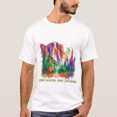 Yosemite Nationalpark California T-Shirt (Vorderseite)