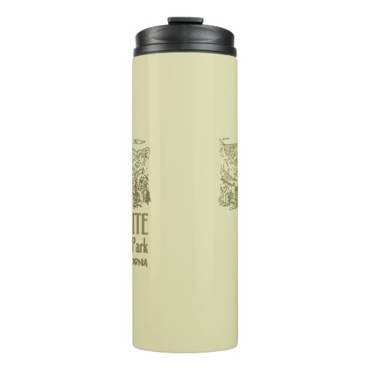 Yosemite Nationalpark California Tunnel Ansicht Thermosbecher (Vorderseite)