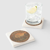 Yosemite Nationalpark California Untersetzer (Seitenansicht)