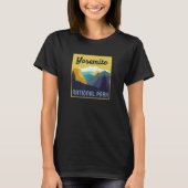 Yosemite Nationalpark California Urlaub Retro G T-Shirt (Vorderseite)