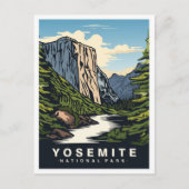 Yosemite Nationalpark California USA Reisen Postkarte (Vorderseite)