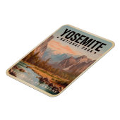 Yosemite Nationalpark California Vintag Magnet (Linke Seite)