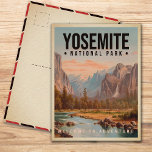 Yosemite Nationalpark California Vintag Postkarte<br><div class="desc">Yosemite Nationalpark California Vintag Souvenirs. Sind Sie stolz darauf,  den Yosemite Nationalpark California zu besuchen? Zeigen Sie Ihren Freunden,  wie sehr Sie den Mammoth Cave National Park Liebe und unterstützen Sie den Outdoor-Lifestyle mit diesem phantastischen,  auffälligen Design! Es gibt keinen besseren Weg auf Erden!</div>