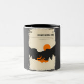 Yosemite Nationalpark California Zweifarbige Tasse (Mittel)