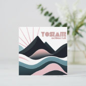 Yosemite Nationalpark Colored Hills (Stehend Vorderseite)