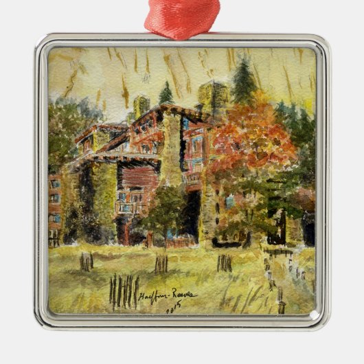 Yosemite Nationalpark: Das Ahwahnee Hotel Silbernes Ornament (Vorne)