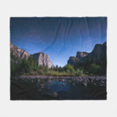 Yosemite Nationalpark der Milchstraße-| Fleecedecke (Vorderseite (Horizontal))