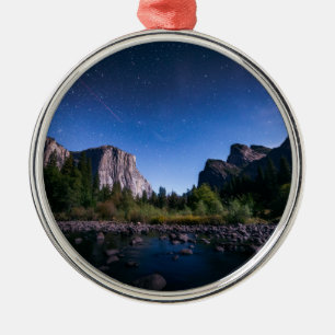 Yosemite Nationalpark der Milchstraße- Ornament Aus Metall