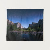 Yosemite Nationalpark der Milchstraße-| Wandteppich (Vorderseite (Horizontal))
