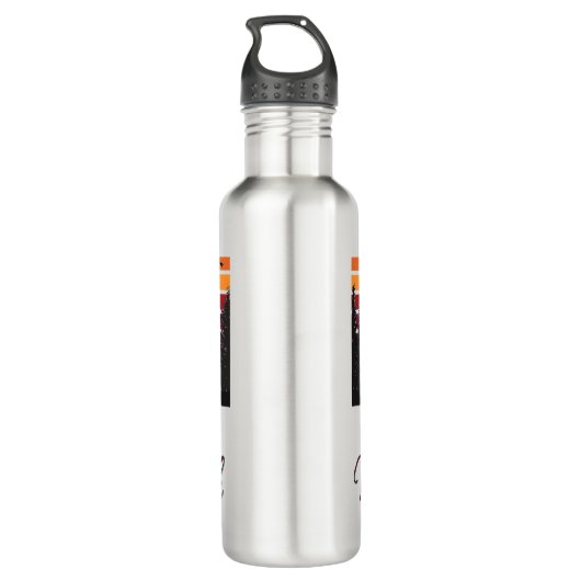 Yosemite-Nationalpark Edelstahlflasche (Rückseite)