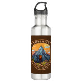 Yosemite-Nationalpark Edelstahlflasche (Vorderseite)