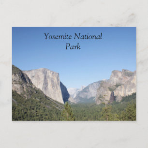 Yosemite Nationalpark El Capitan Foto Postkarte