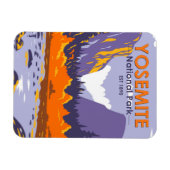 Yosemite Nationalpark El Capitan im Herbst Magnet (Horizontal)