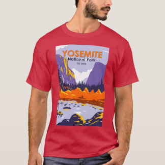 Yosemite Nationalpark El Capitan Im Herbst: T-Shirt