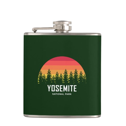 Yosemite-Nationalpark Flachmann (Vorderseite)