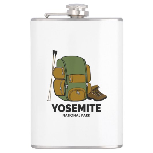 Yosemite-Nationalpark Flachmann (Vorderseite)