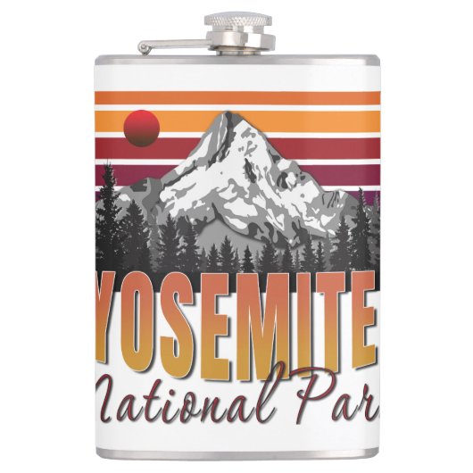 Yosemite-Nationalpark Flachmann (Vorderseite)