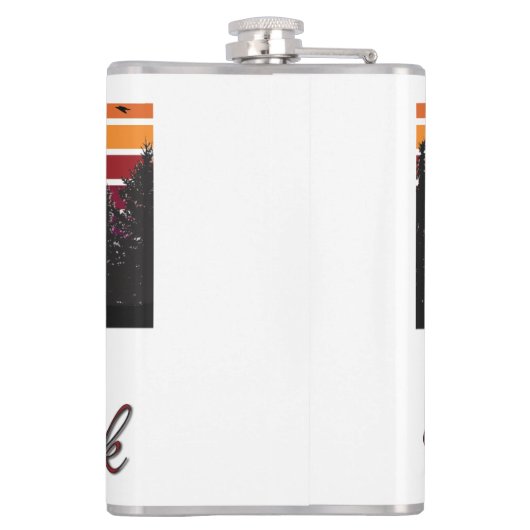 Yosemite-Nationalpark Flachmann (Rückseite)