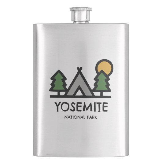 Yosemite-Nationalpark Flachmann (Vorderseite)