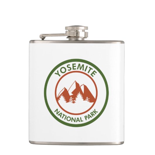 Yosemite-Nationalpark Flachmann (Vorderseite)