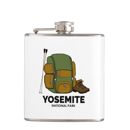 Yosemite-Nationalpark Flachmann (Vorderseite)