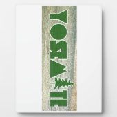 Yosemite-Nationalpark Fotoplatte (Vorderseite)