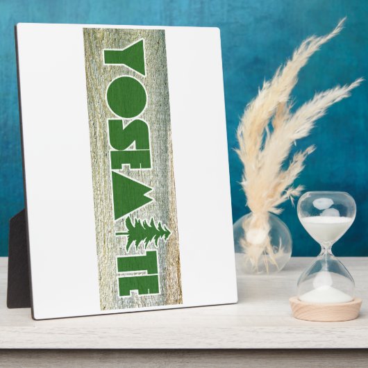 Yosemite-Nationalpark Fotoplatte (Seite)