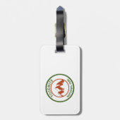 Yosemite-Nationalpark Gepäckanhänger (Rückseite vertikal)