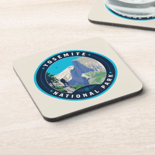 Yosemite-Nationalpark Getränkeuntersetzer (Linke Seite)