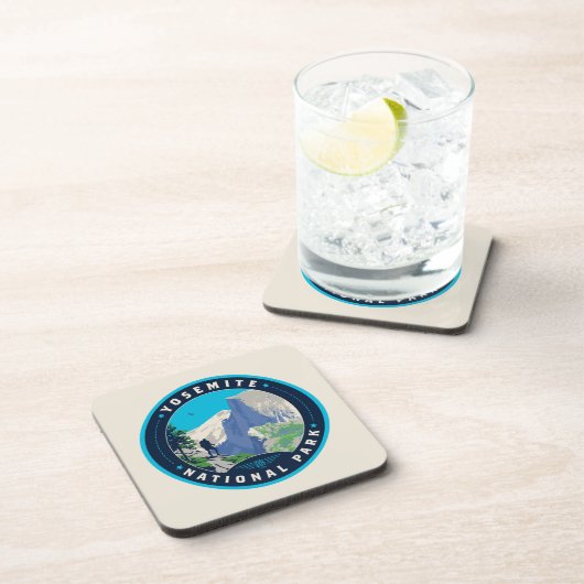 Yosemite-Nationalpark Getränkeuntersetzer (Rechte Seite)
