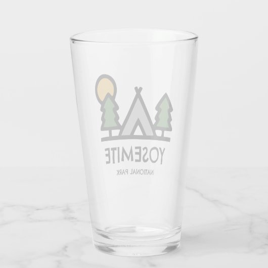 Yosemite-Nationalpark Glas (Rückseite)