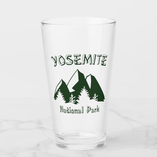Yosemite-Nationalpark Glas (Vorderseite)
