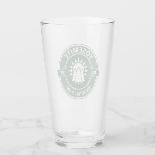 Yosemite-Nationalpark Glas (Rückseite)