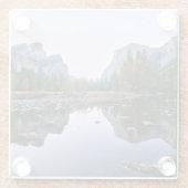 Yosemite Nationalpark Glasuntersetzer (Rückseite)