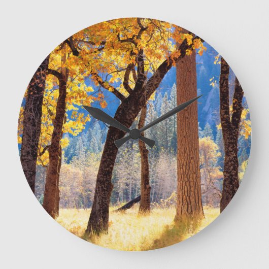 Yosemite-Nationalpark Große Wanduhr (Vorderseite)