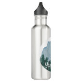 Yosemite Nationalpark Halbedeckter Dom Edelstahlflasche (Links)