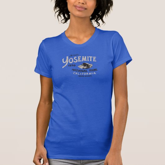 Yosemite Nationalpark halbes T-Shirt (Vorderseite)