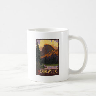 Yosemite Nationalpark - Halbkuppelwanderkarte Kaffeetasse