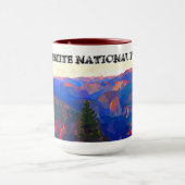 Yosemite Nationalpark - Half Dome & Fall Mug 24$. Tasse (Zentrum)