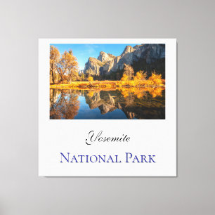 Yosemite-Nationalpark im Herbst Leinwanddruck