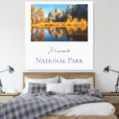 Yosemite-Nationalpark im Herbst Leinwanddruck (Insitu (Schlafzimmer))